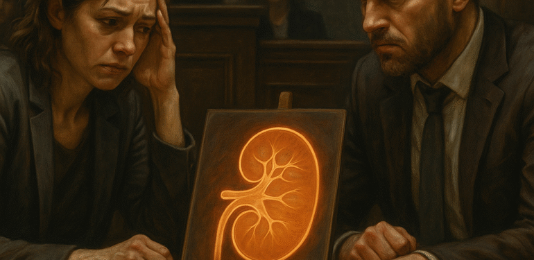 محبت کا تحفہ یا قانونی جنگ؟ شوہر نے طلاق کے دوران بیوی کو عطیہ کیا گیا گردہ واپس مانگ لیا