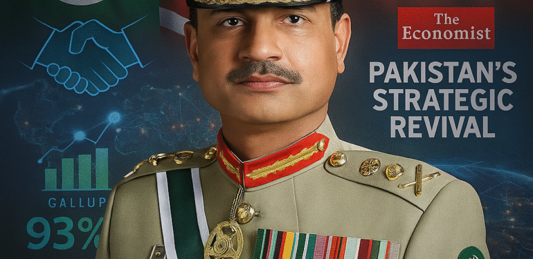 فیلڈ مارشل عاصم منیر: پاکستان کی اسٹریٹجک بحالی کے معمار — The Economist کی رپورٹ