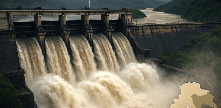 بھارت کی جانب سے ڈیموں کے دروازے کھولنے کے بعد پاکستان کو سیلاب کا خطرہ