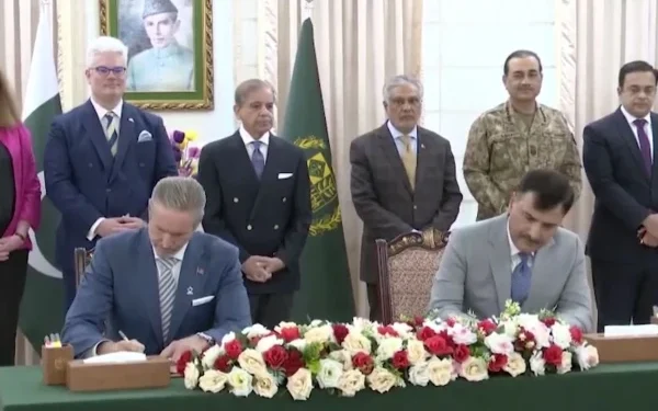 پاکستان اور امریکا کے درمیان سونا، تانبہ و نایاب دھاتوں کی تلاش کا معاہدہ طے