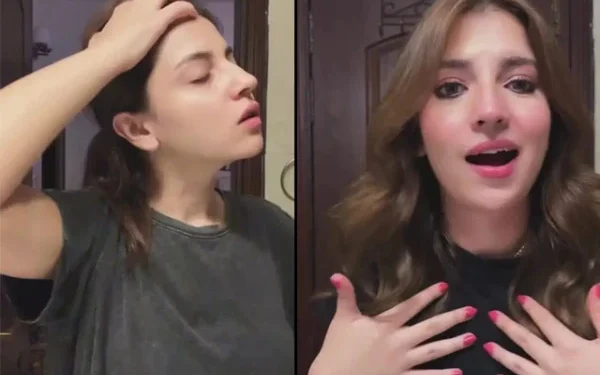 دنانیر مبین کی نئی ویڈیو پر سوشل میڈیا صارفین برہم